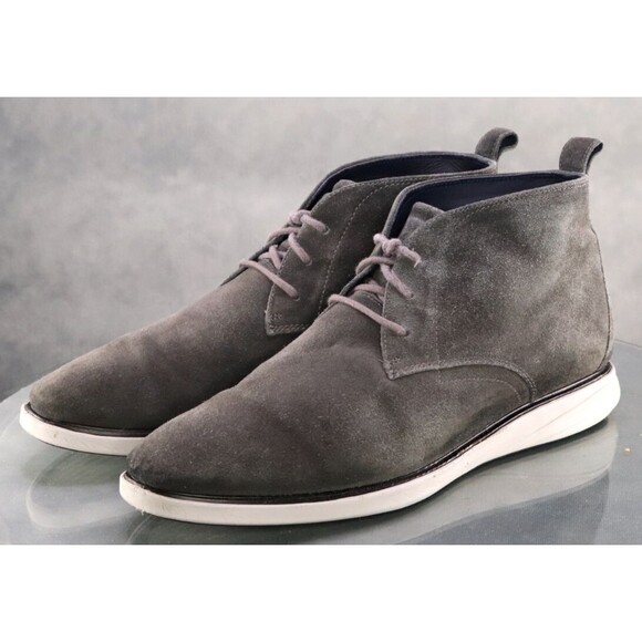Cole Haan Grand Evolution $160 Men\'s Chukka Boots Size 13 Suede Gray C25580 main image 10